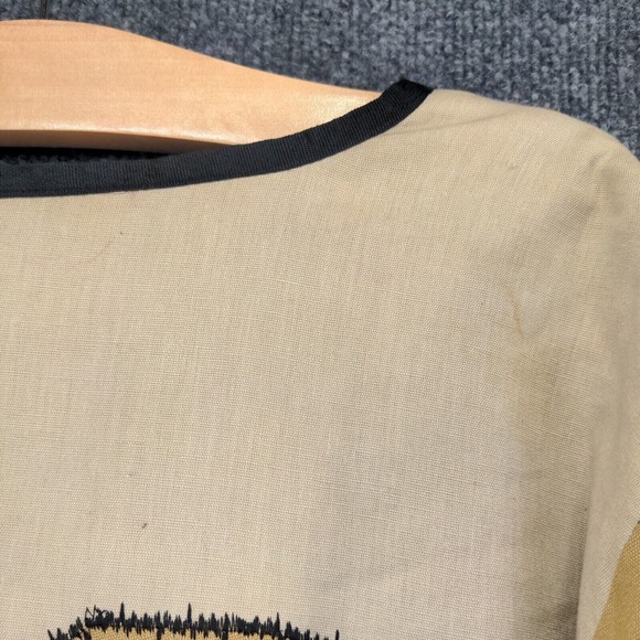 Liz & Me Women's Jacket Multicolor 3X Cotton Rayon Flax Blend Boho Patchwork - Picture 5 of 12